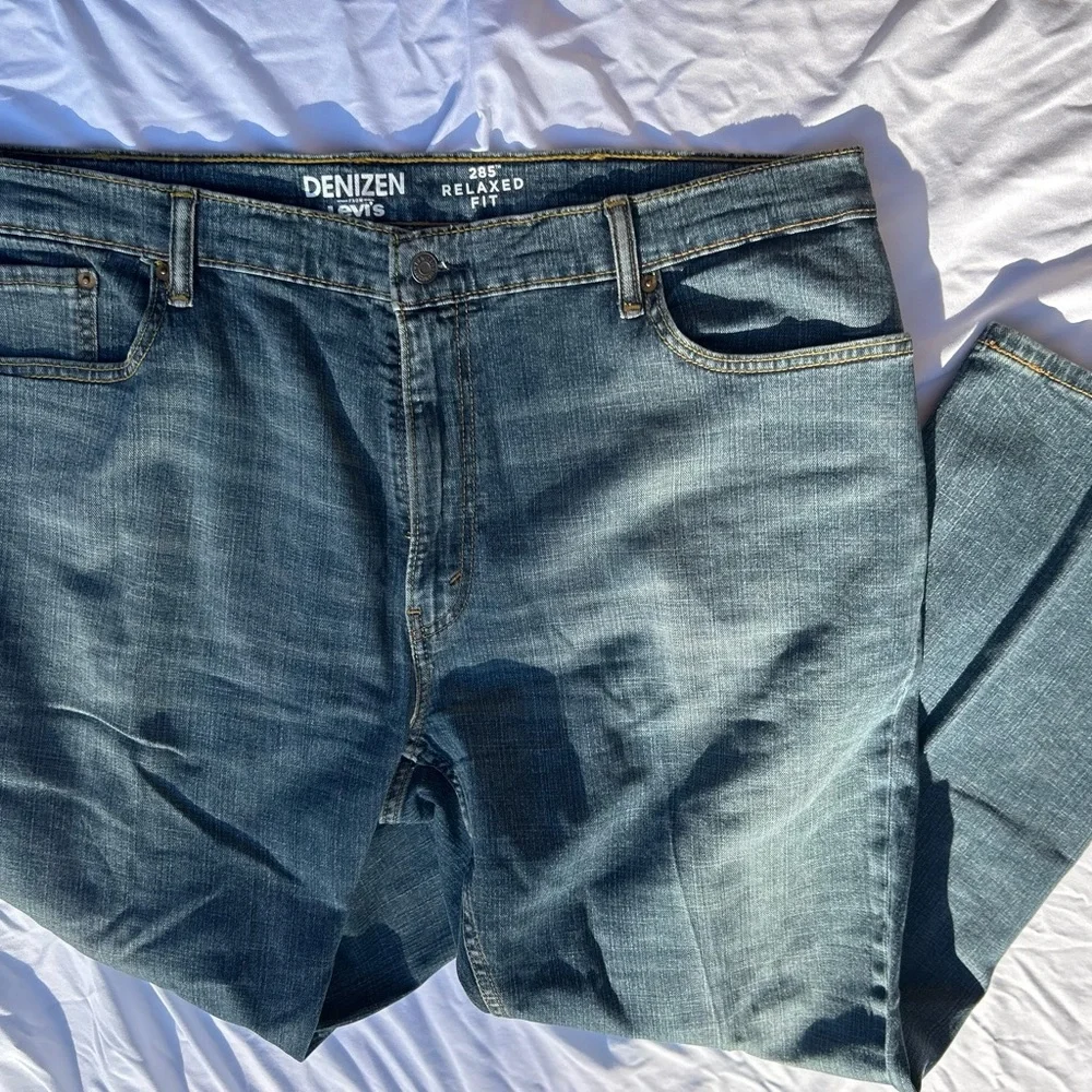 Denizen From Levi's 285 Relaxed Fit Men's Jeans‎ 42x30 Straight Leg.